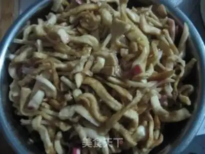 Make Steamed radish and pickled step 7