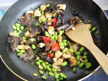 Make Soybeans fried chicken step 4