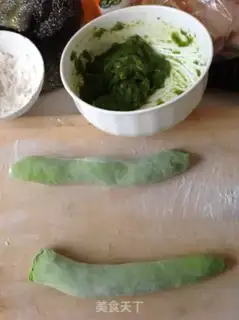 Make Five-colour dumplings step 8