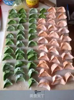 Make Five-colour dumplings step 9