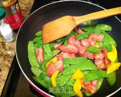 Make Bacon with Dutch beans step 3