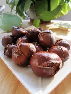 Make Sugar roasted chestnuts step 3