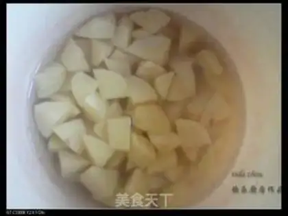 Make ♪ Dry bean bean potato noodles ♪ step 1