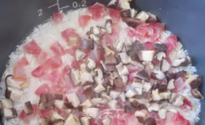 Make Sausage rice step 3