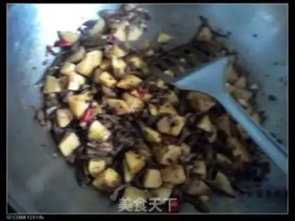 Make ♪ Dry bean bean potato noodles ♪ step 4