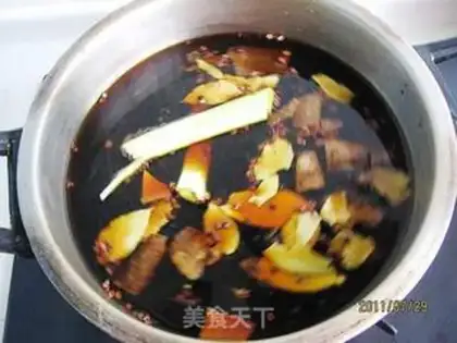 Make Soy eggs step 1