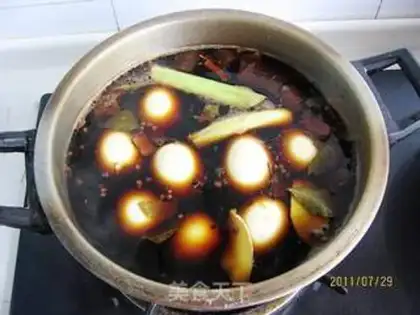 Make Soy eggs step 3