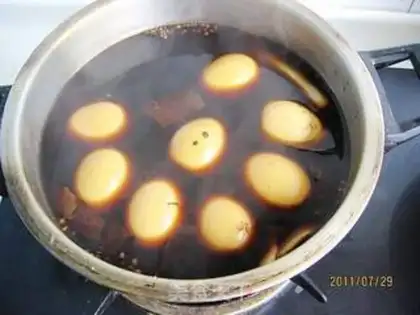 Make Soy eggs step 4