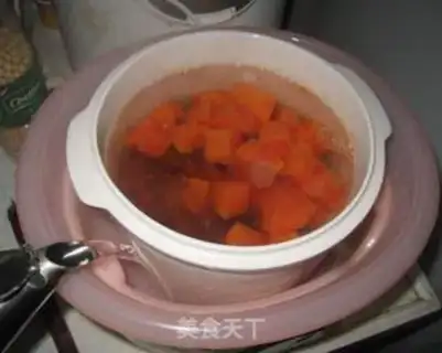 Make Peach and cucumber step 3