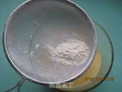 Make Fruit, cream and egg step 4