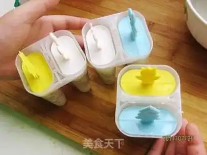 Make Green Bean Popsicle step 5