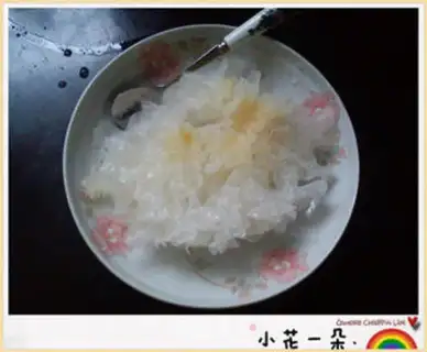 Make Silver-ear red-leave-tree cuisine step 0