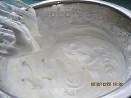 Make Fruit, cream and egg step 11