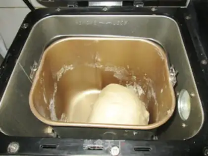 Make Red bean toast step 1