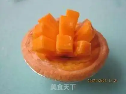 Make Fruit, cream and egg step 16