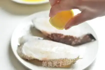 Make Fried almond cod step 2