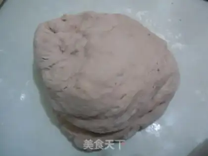 Make Purple potato cream braid bag step 9