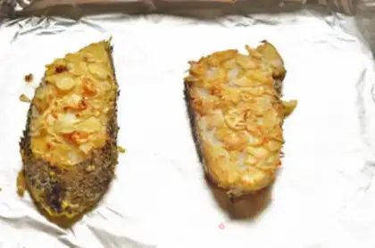 Make Fried almond cod step 6