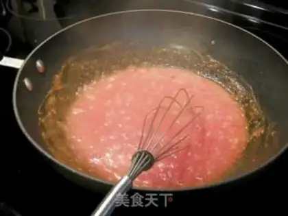 Make Tomato sauce halibut step 5