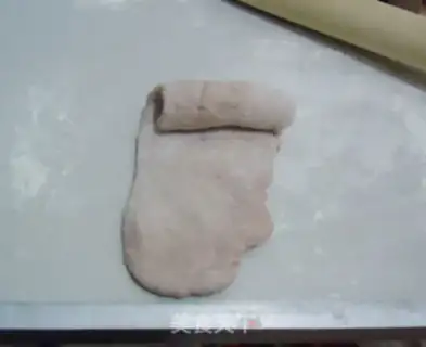 Make Purple potato cream braid bag step 12