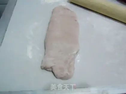 Make Purple potato cream braid bag step 13