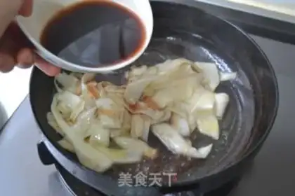 Make Sesame wine abalone mushrooms step 6