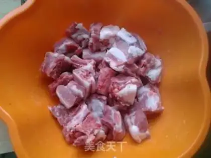Make Potato burn ribs step 0