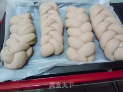 Make Purple potato cream braid bag step 19