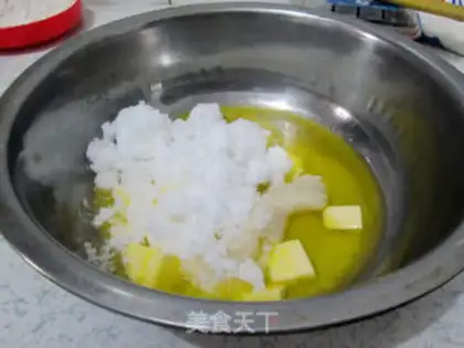 Make Blueberry yogurt step 1
