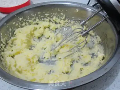 Make Blueberry yogurt step 2