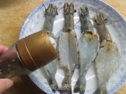 Make Potato mashed cheese for shrimp step 5