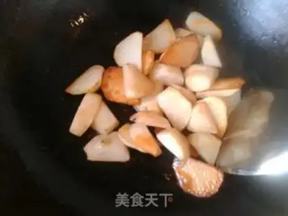 Make Potato burn ribs step 4