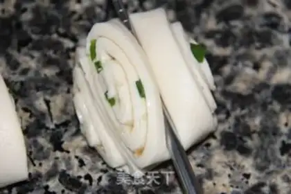 Make Onion sesame rolls step 9