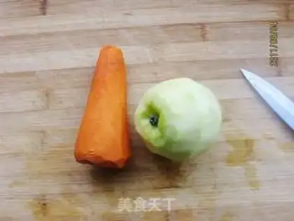 Make Carrot apple juice step 0