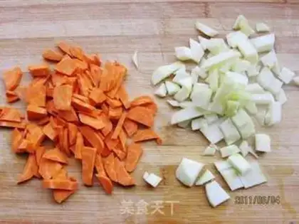 Make Carrot apple juice step 1