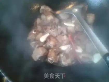 Make Potato burn ribs step 7