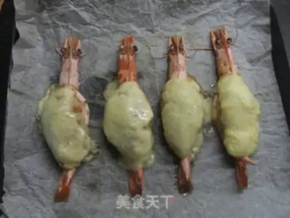 Make Potato mashed cheese for shrimp step 15
