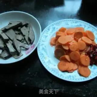 Make Carrot and pork liver step 1