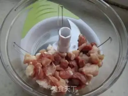Make Tofu meatball step 1