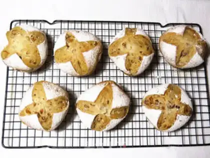 Make Red sugar date bread step 10