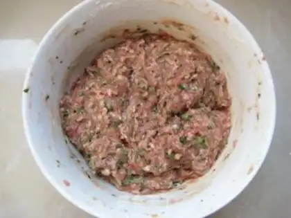 Make Juice and mushroom beefballs step 10
