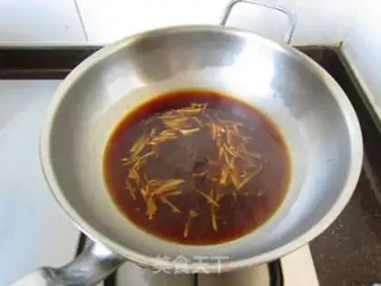 Make Burning sea cucumbers step 5