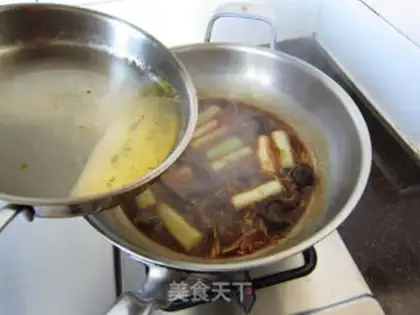 Make Burning sea cucumbers step 10