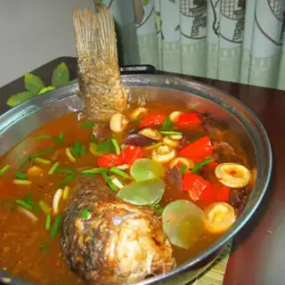Make The whole fish pot step 16