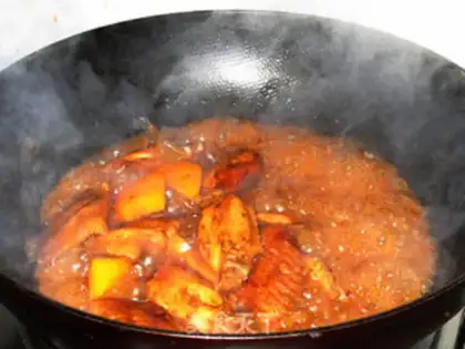 Make Orange Coke chicken wings step 9