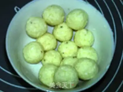 Make Protein coconut ball step 6