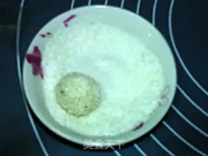 Make Protein coconut ball step 7