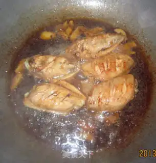 Make Coke chicken wings step 7