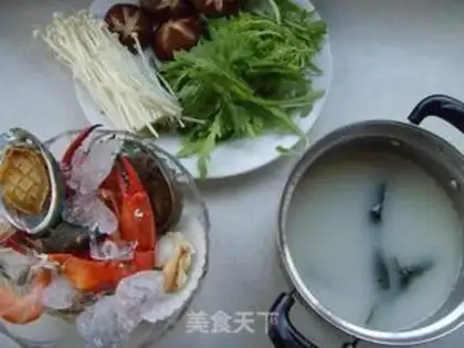 Make Seafood pan step 7