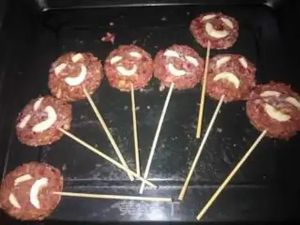 Make A mountain lollipop step 12